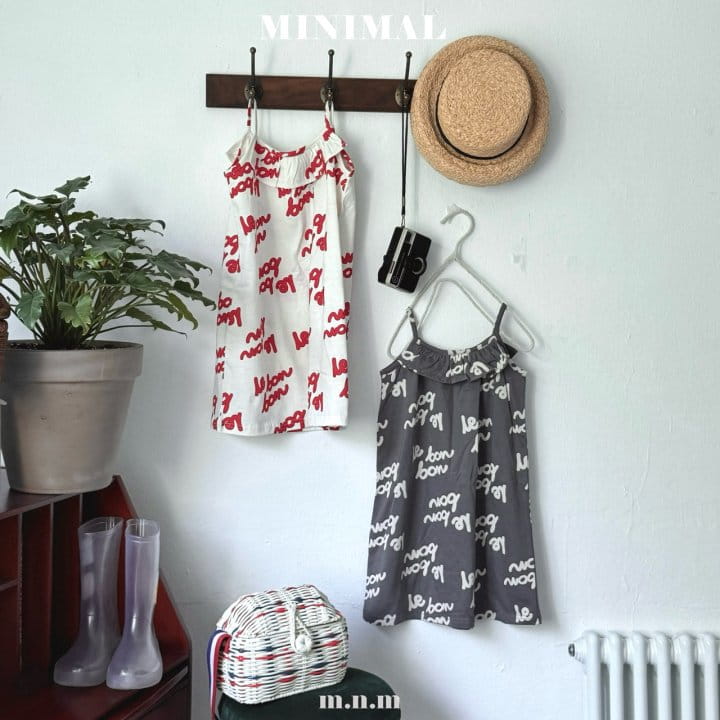 Minimal - Korean Children Fashion - #discoveringself - Bon Bon String One-Piece - 2