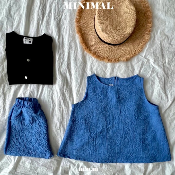 Minimal - Korean Children Fashion - #fashionkids - Simply Top Bottom Set - 6