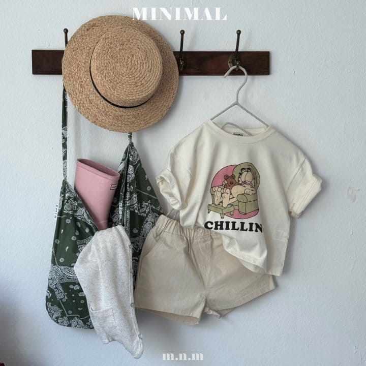 Minimal - Korean Children Fashion - #fashionkids - Cartoon Tee - 3