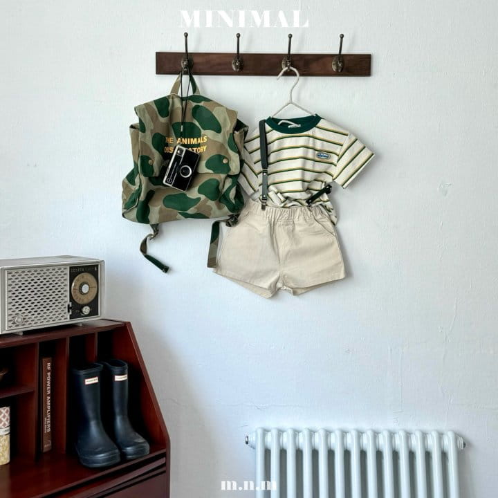 Minimal - Korean Children Fashion - #kidsshorts - Minimal Patch Tee - 6