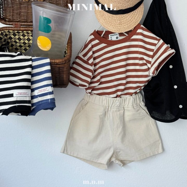 Minimal - Korean Children Fashion - #kidsshorts - ST Tee - 4