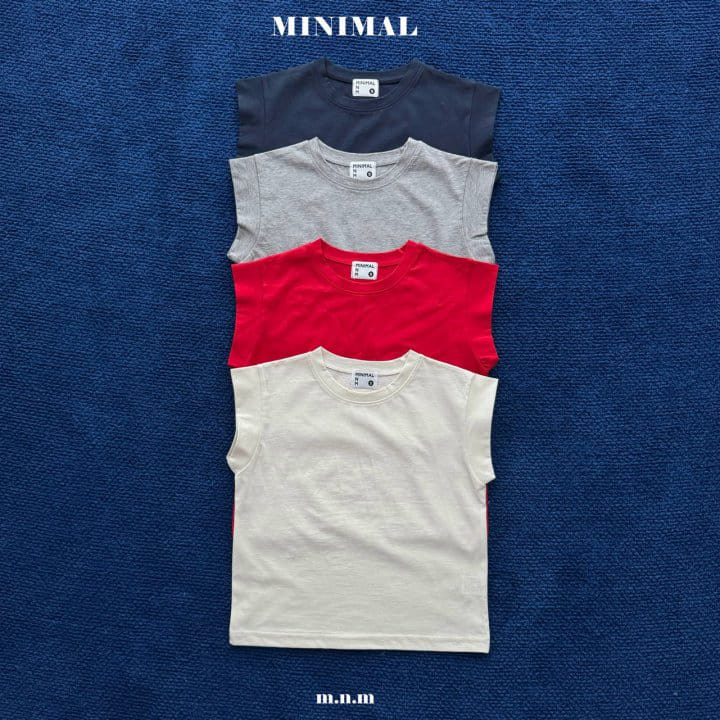 Minimal - Korean Children Fashion - #kidsstore - Definite Sleeveless Tee 