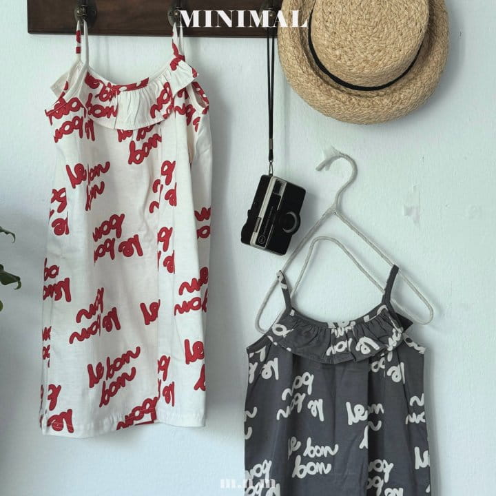 Minimal - Korean Children Fashion - #kidsstore - Bon Bon String One-Piece - 5