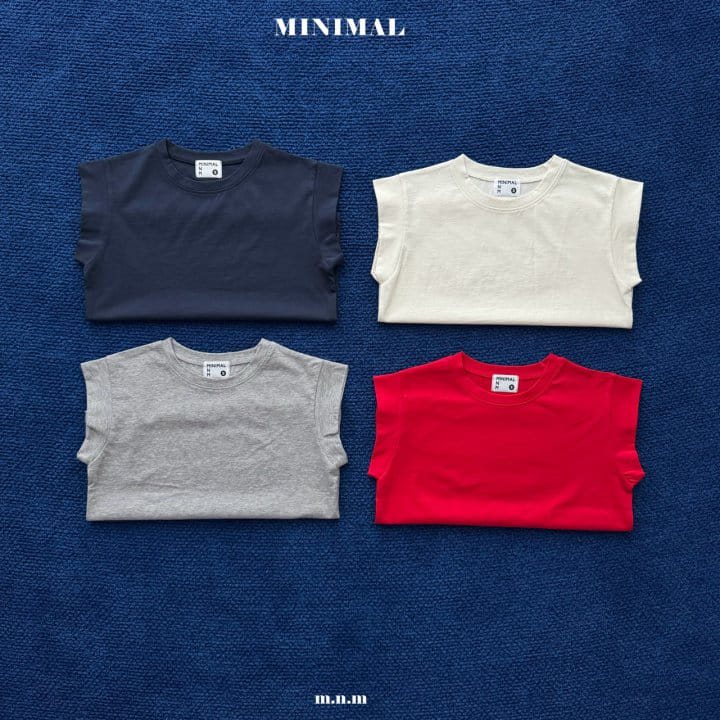 Minimal - Korean Children Fashion - #kidzfashiontrend - Definite Sleeveless Tee  - 2