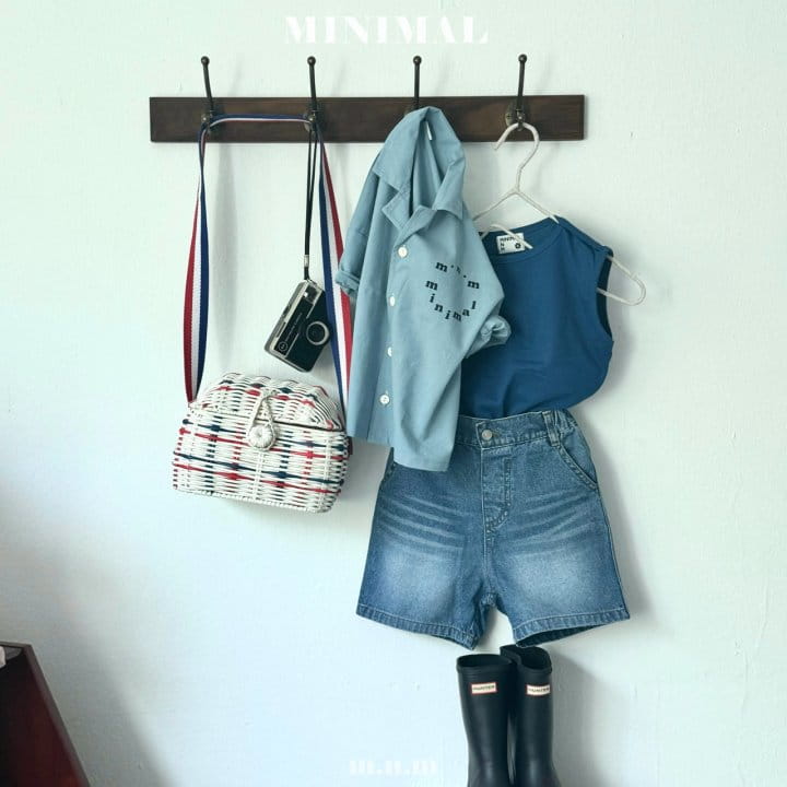 Minimal - Korean Children Fashion - #Kfashion4kids - Perfect Summer Denim  - 4