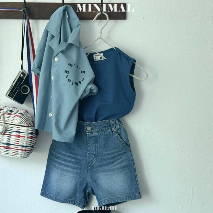 Minimal - Korean Children Fashion - #minifashionista - Crayon Sleeveless Tee - 5