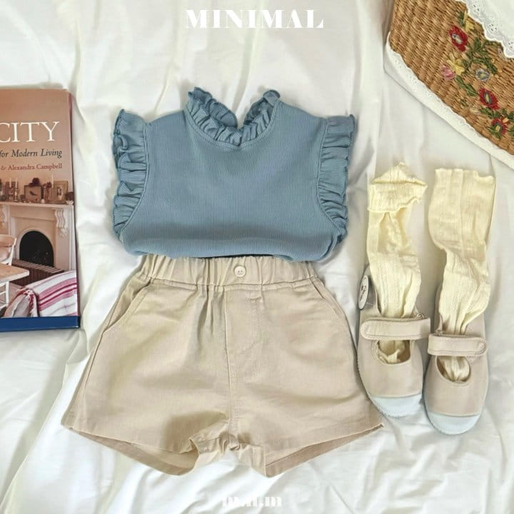 Minimal - Korean Children Fashion - #prettylittlegirls - Girl Frill Tee - 5