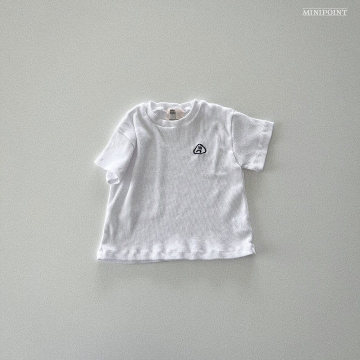 Minipoint - Korean Children Fashion - #prettylittlegirls - Rib Basic Tee