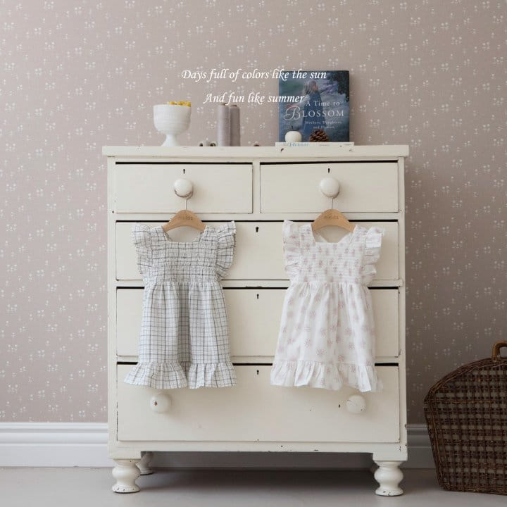 Mkids - Korean Baby Fashion - #babyboutiqueclothing - Marry Smoke One-Piece
