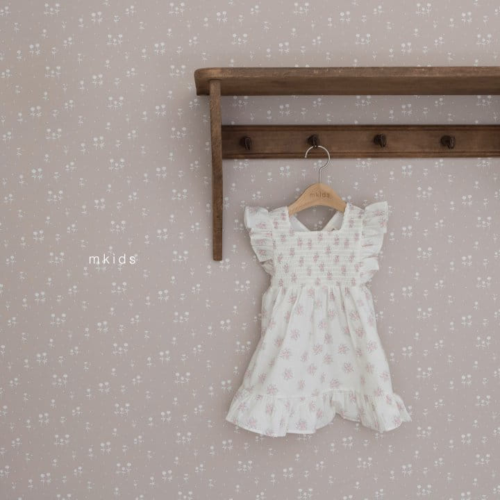 Mkids - Korean Baby Fashion - #babyfashion - Marry Smoke One-Piece - 3