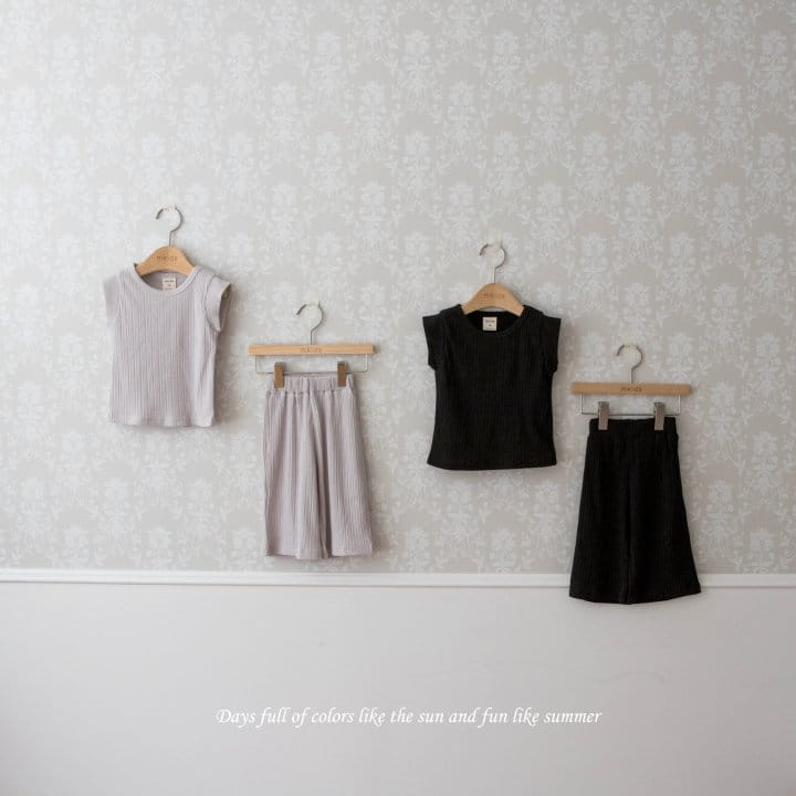 Mkids - Korean Baby Fashion - #babyfashion - Happy Top Bottom Set