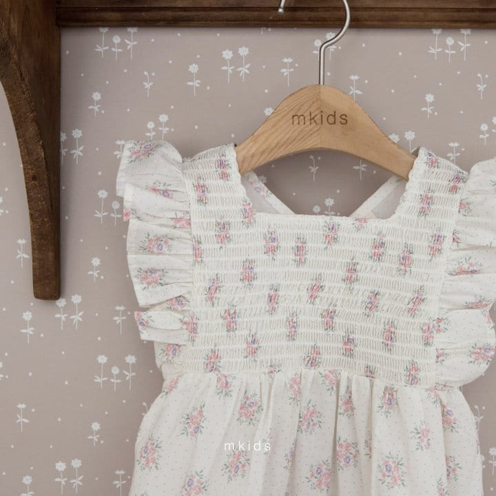 Mkids - Korean Baby Fashion - #babylifestyle - Marry Smoke One-Piece - 6