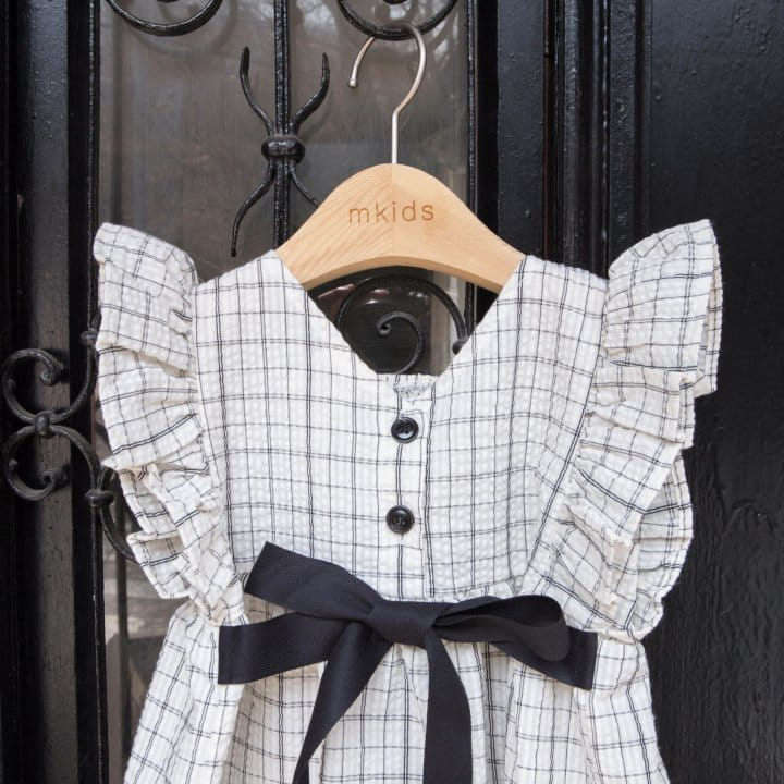 Mkids - Korean Baby Fashion - #babyoutfit - Marry Smoke One-Piece - 10