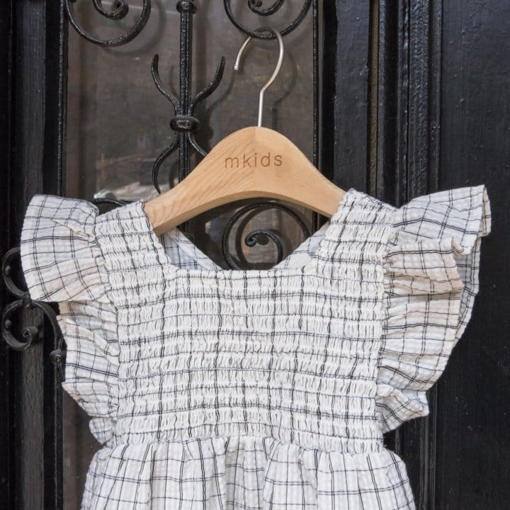 Mkids - Korean Baby Fashion - #babyoutfit - Marry Smoke One-Piece - 9