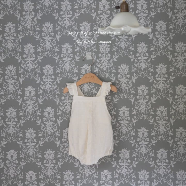 Mkids - Korean Baby Fashion - #babyoutfit - Daisy Body Suit - 2