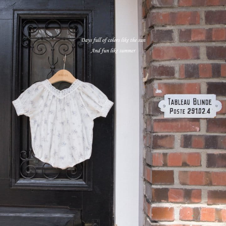 Mkids - Korean Baby Fashion - #babyoutfit - Mabel Body Suit - 2