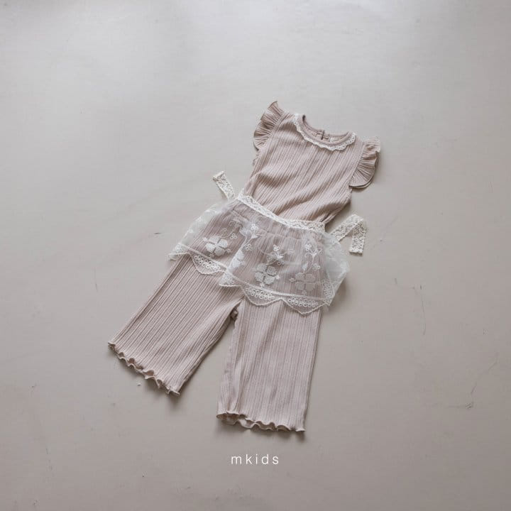Mkids - Korean Baby Fashion - #smilingbaby - Happy Frill Top Bottom Set - 11