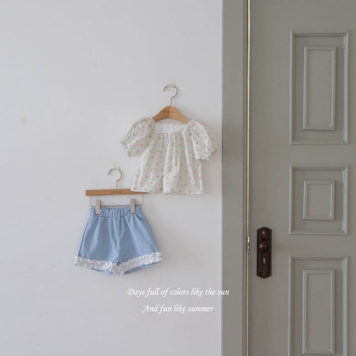 Mkids - Korean Children Fashion - #fashionkids - Anna Lace Pants - 9