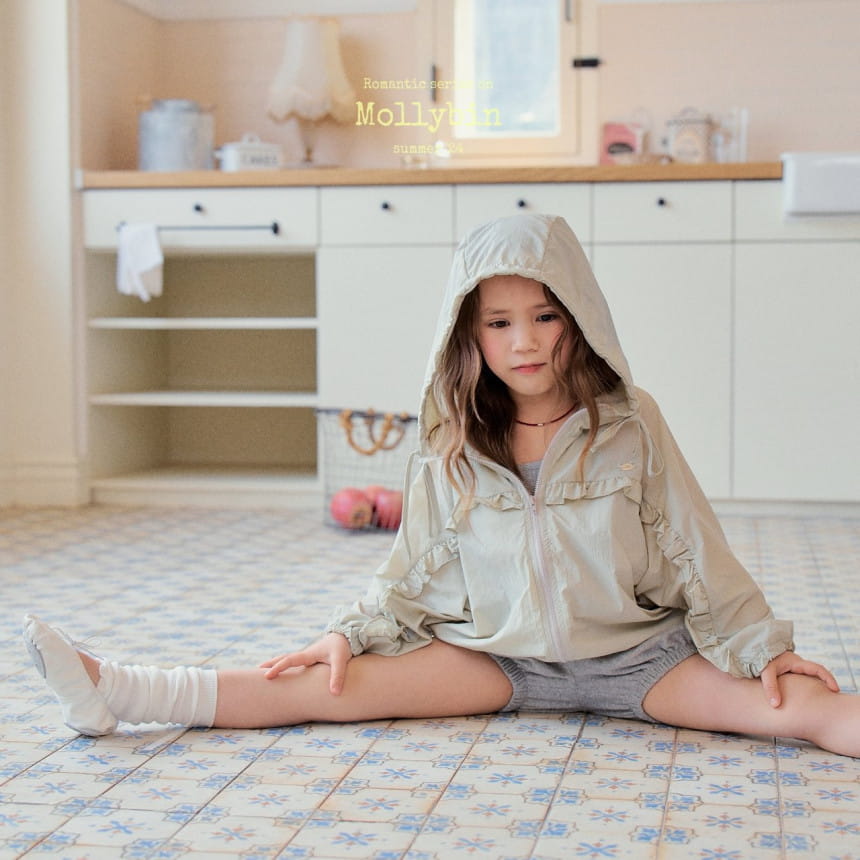 Mollybin - Korean Children Fashion - #childofig - Frill Wind Jumper - 5