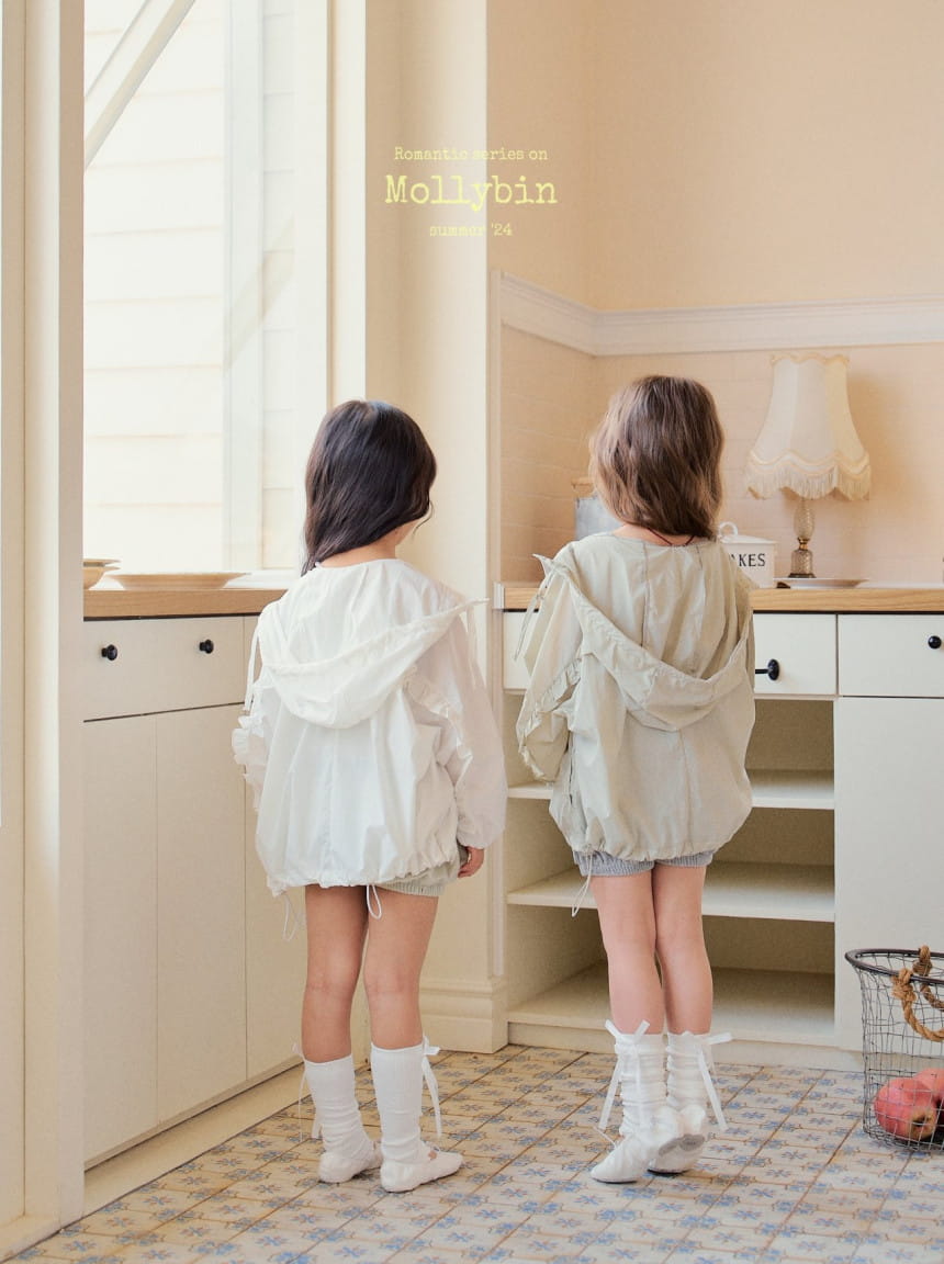 Mollybin - Korean Children Fashion - #discoveringself - Frill Wind Jumper - 9