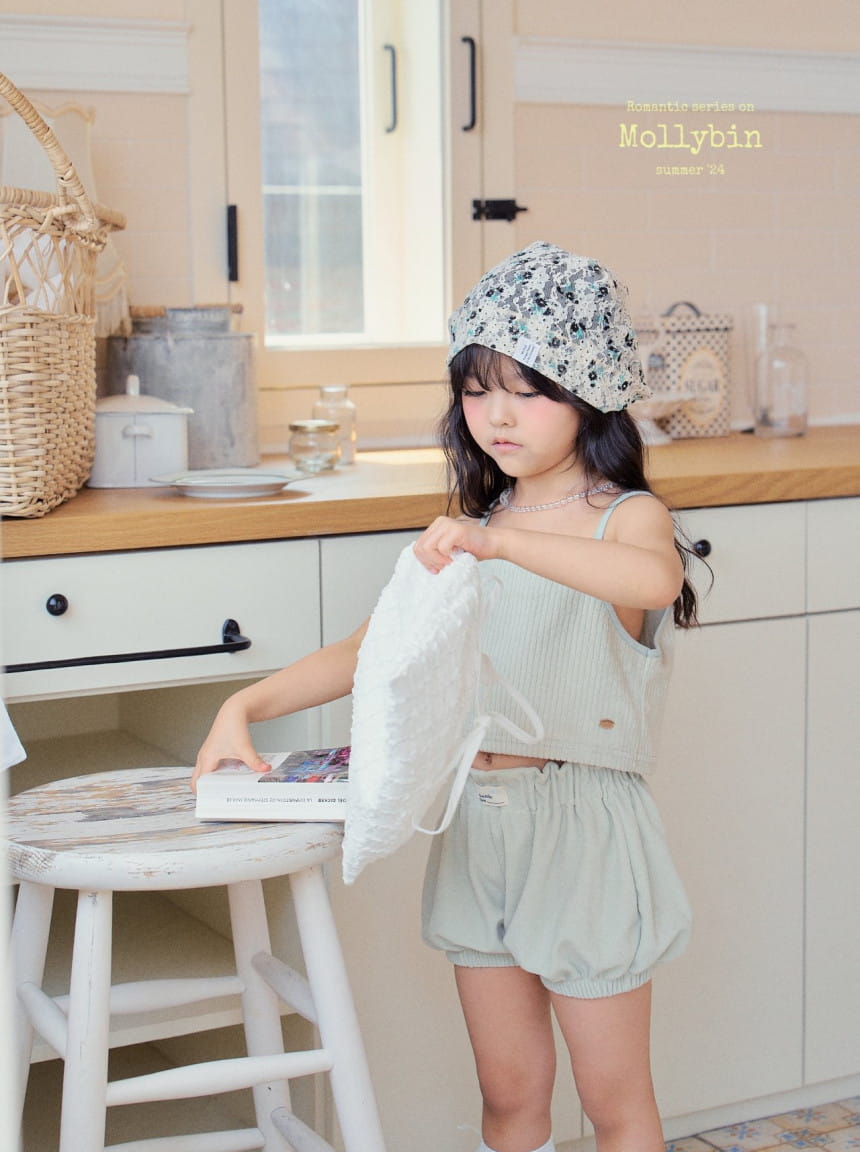 Mollybin - Korean Children Fashion - #kidsshorts - Wendy Terry Half Pants - 6