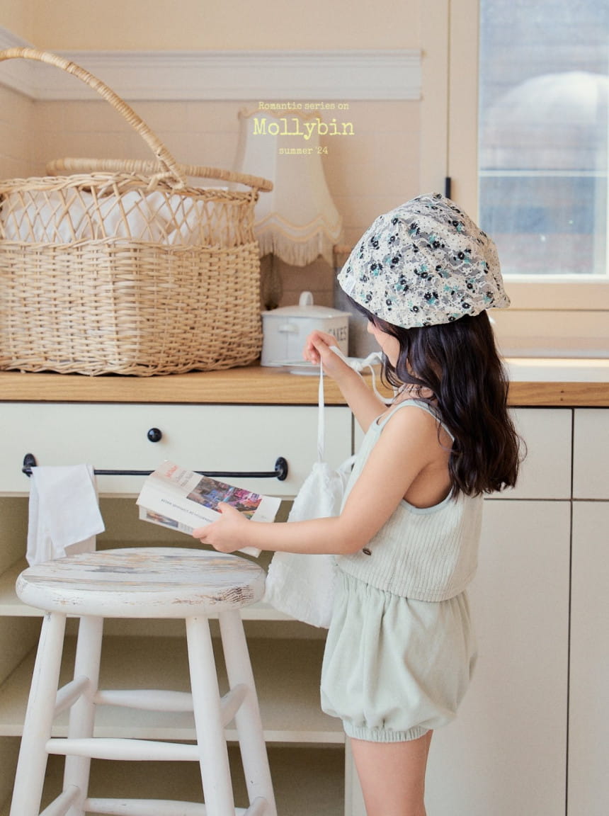 Mollybin - Korean Children Fashion - #kidsstore - Wendy Terry Half Pants - 7