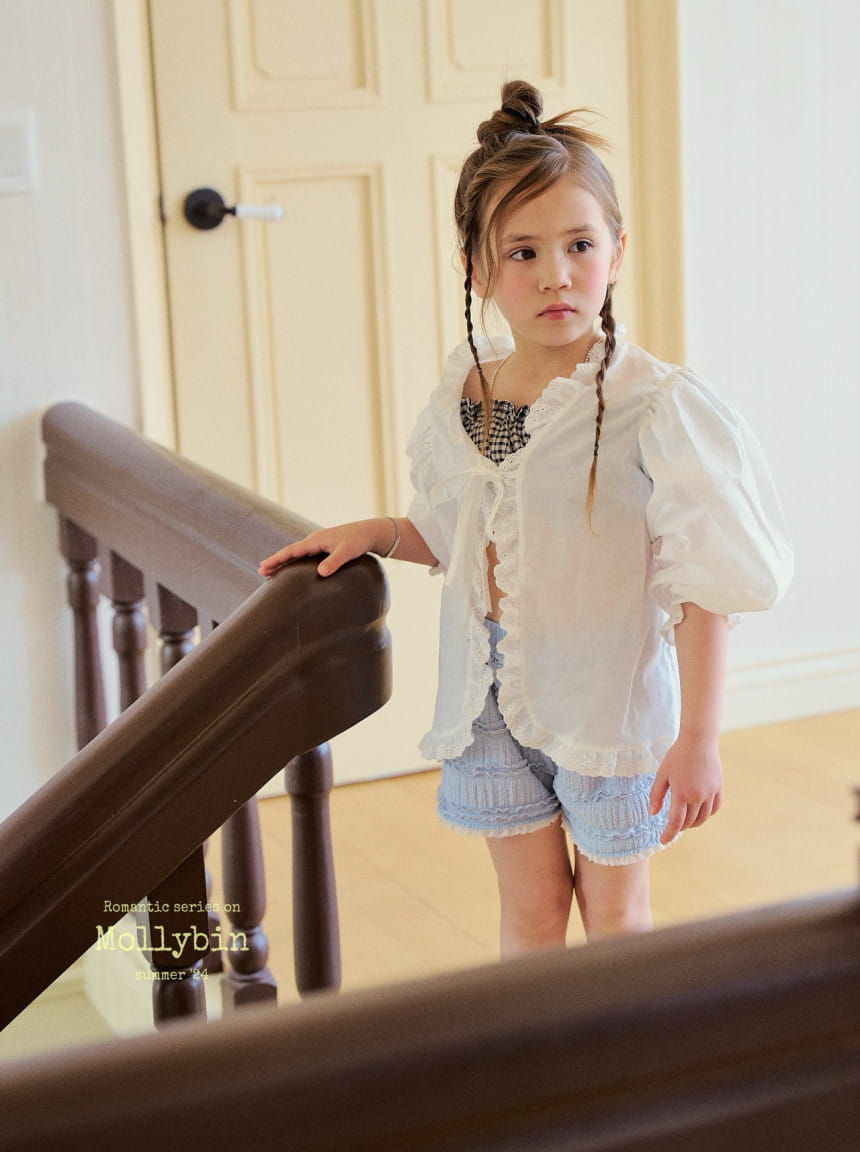 Mollybin - Korean Children Fashion - #magicofchildhood - Morgan Lace Cardigan With Mom - 8