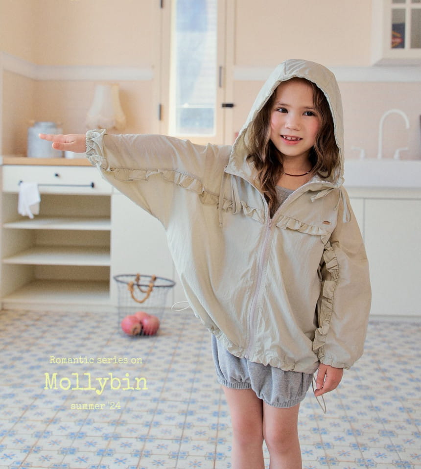 Mollybin - Korean Children Fashion - #minifashionista - Frill Wind Jumper - 3