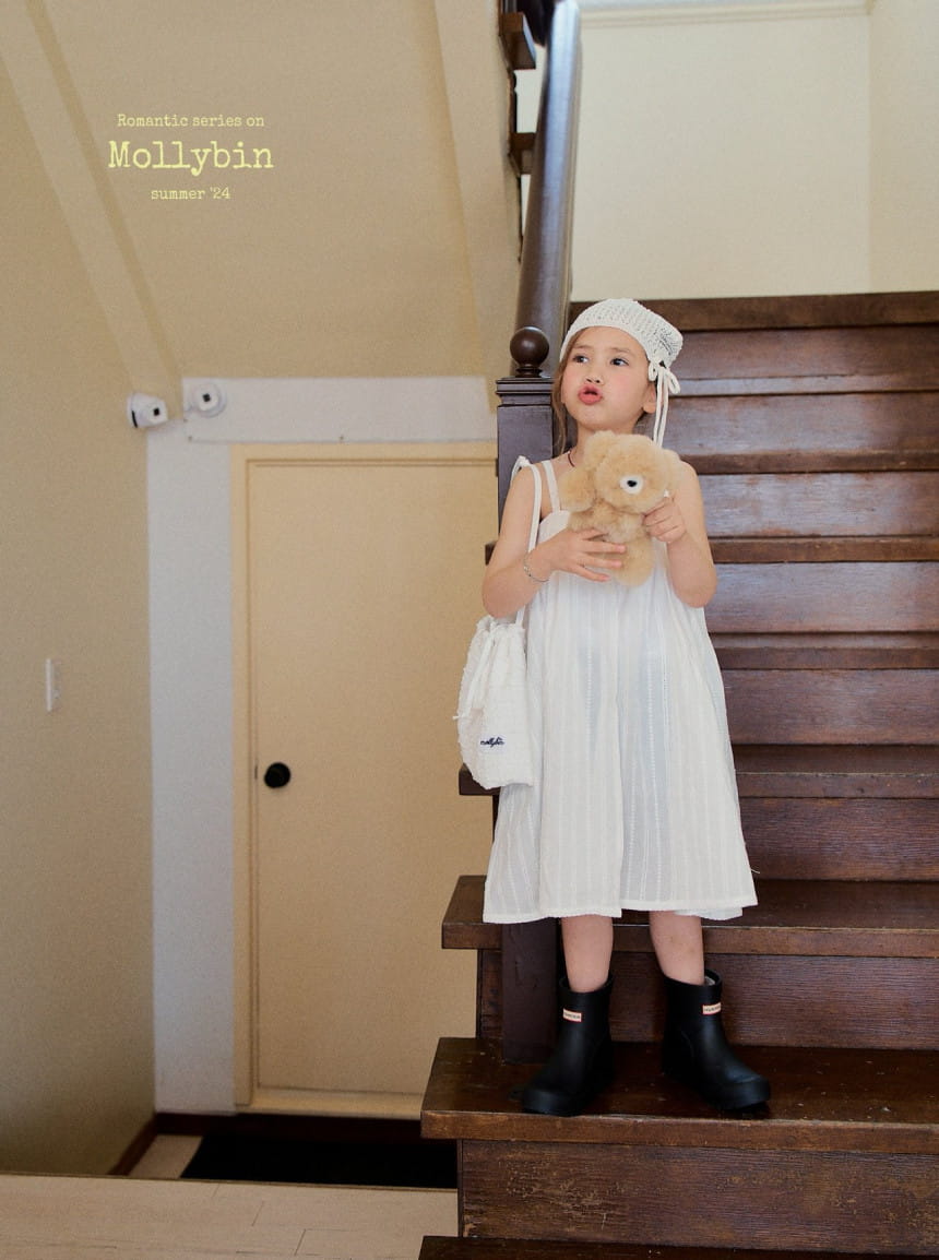 Mollybin - Korean Children Fashion - #minifashionista - Molly Embroidery Bag - 6