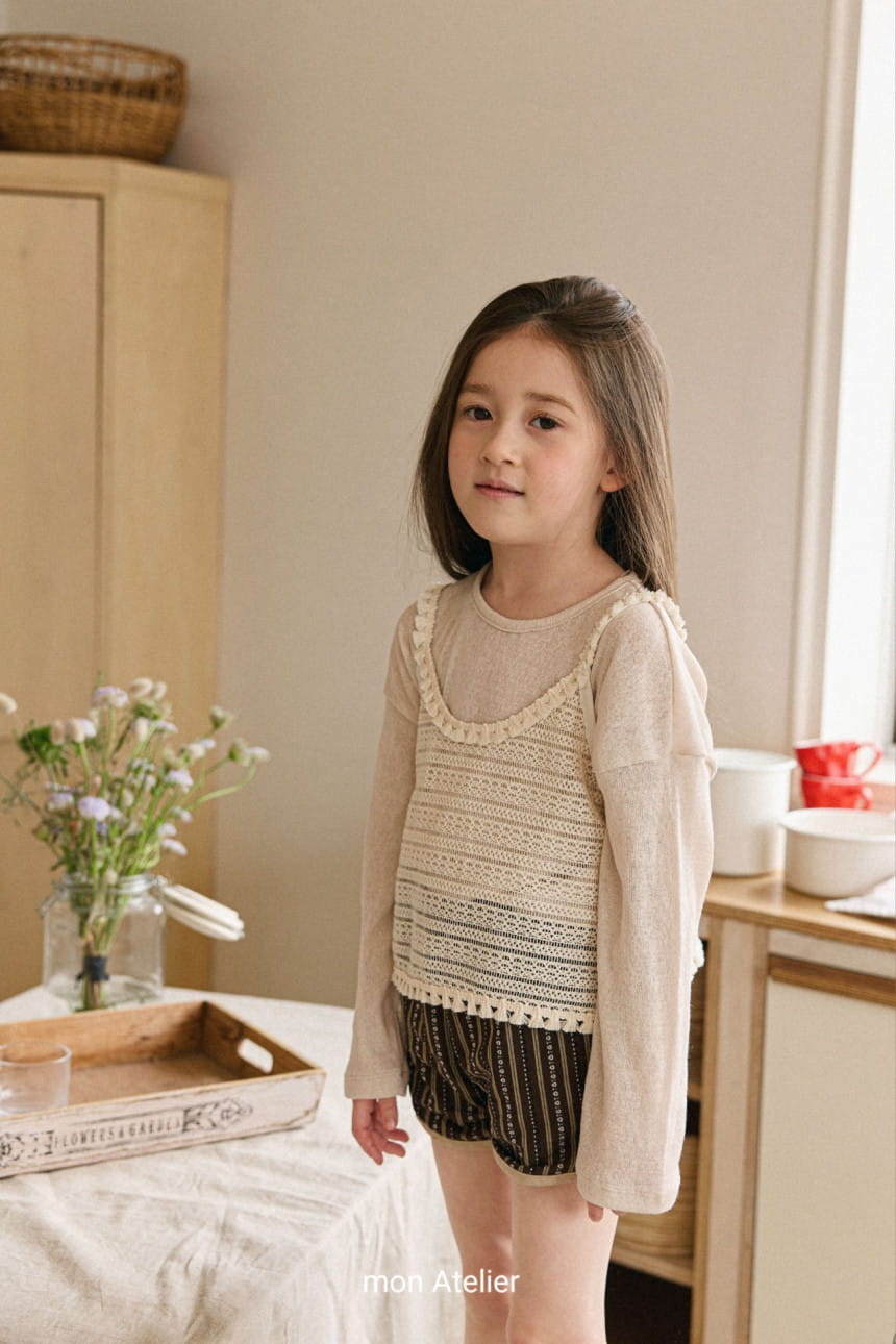 Mon Atelier - Korean Children Fashion - #Kfashion4kids - Happy Bustier - 5