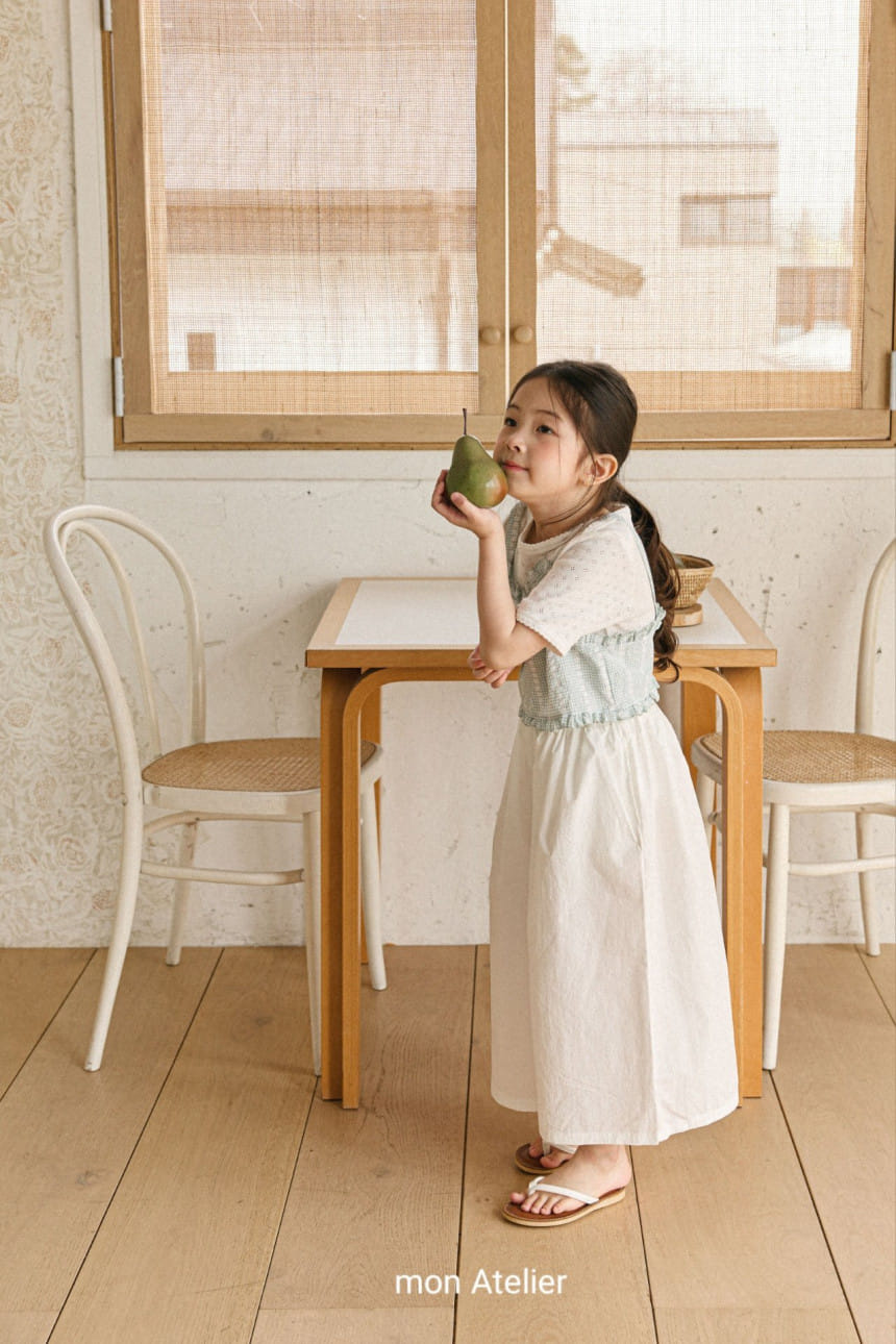 Mon Atelier - Korean Children Fashion - #designkidswear - Frill Bustier - 6
