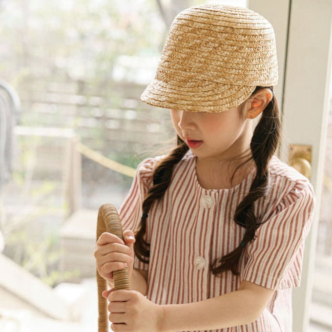 Mon Atelier - Korean Children Fashion - #kidzfashiontrend - Rattan Cap