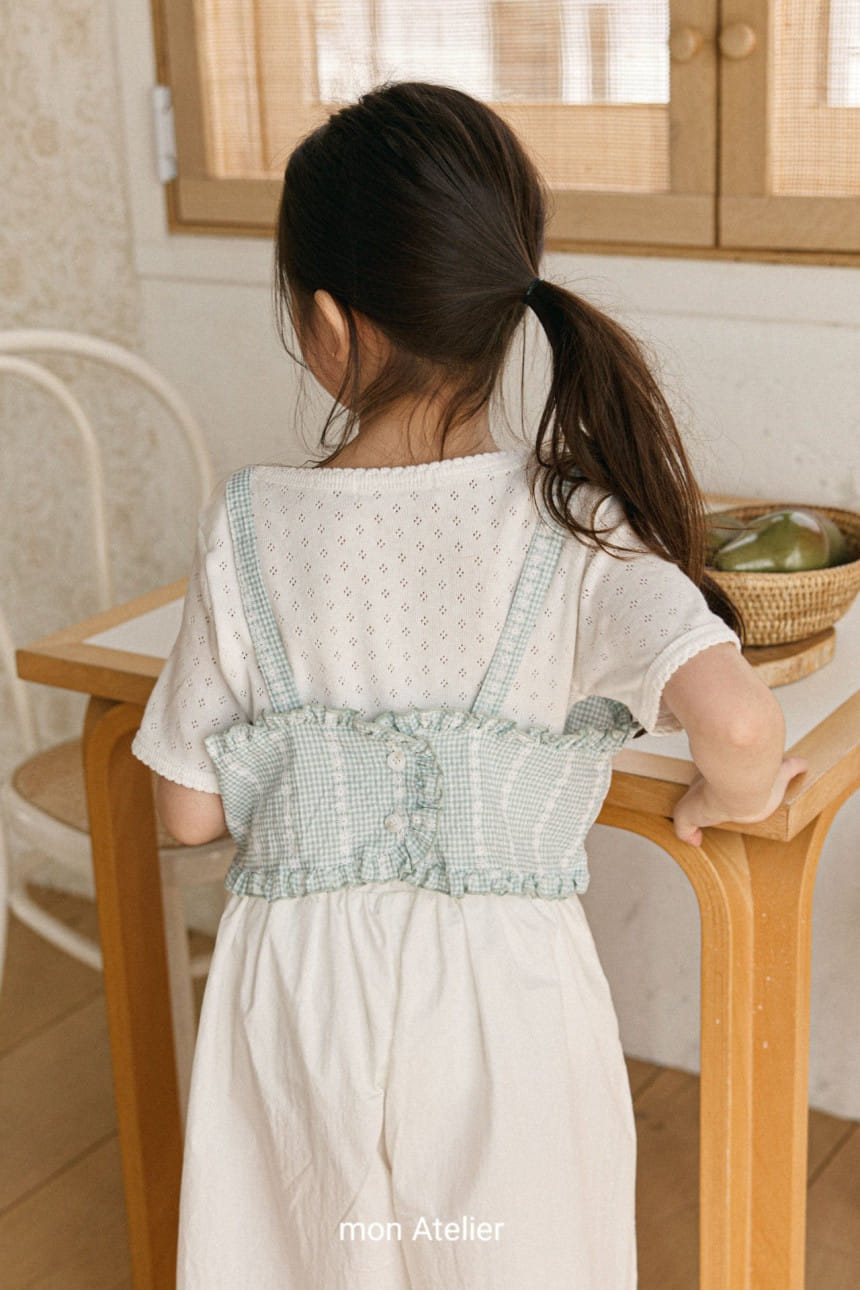 Mon Atelier - Korean Children Fashion - #kidzfashiontrend - Frill Bustier - 11