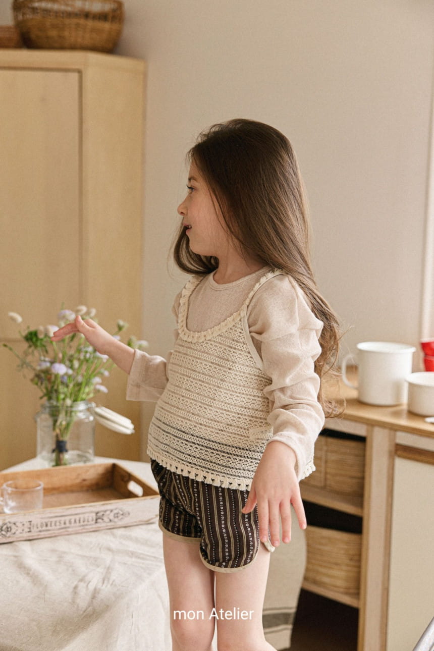 Mon Atelier - Korean Children Fashion - #littlefashionista - Happy Bustier - 6