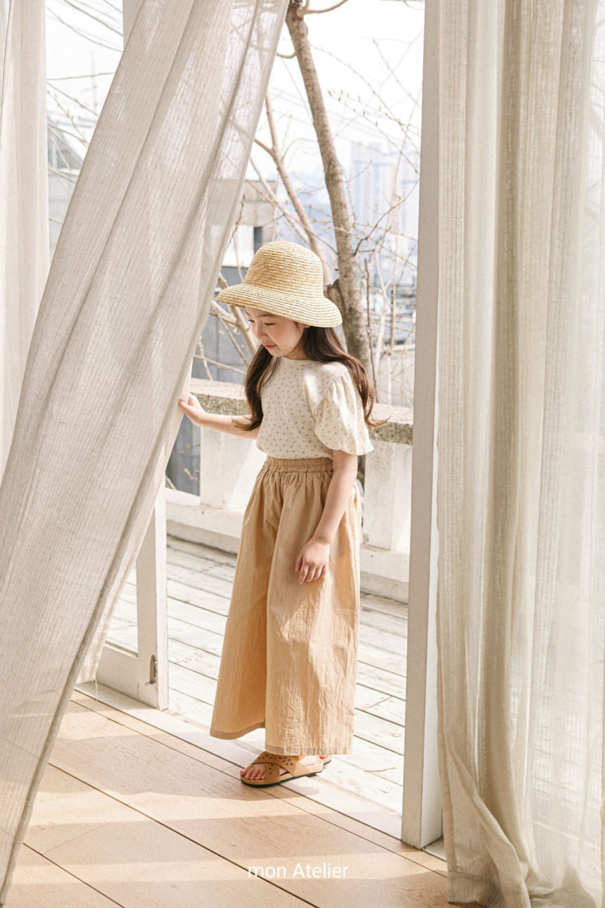 Mon Atelier - Korean Children Fashion - #prettylittlegirls - CN Wide Pants - 4