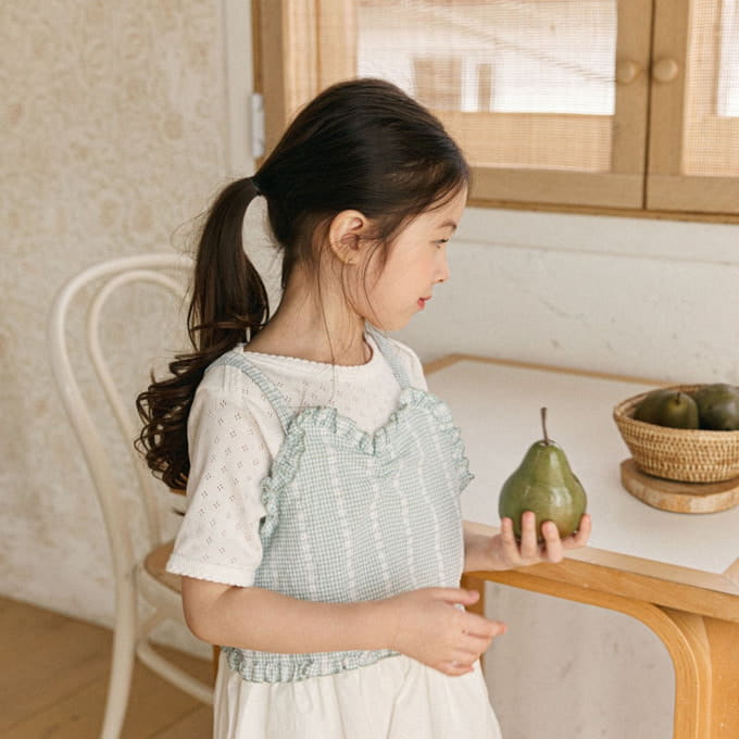 Mon Atelier - Korean Children Fashion - #todddlerfashion - Frill Bustier