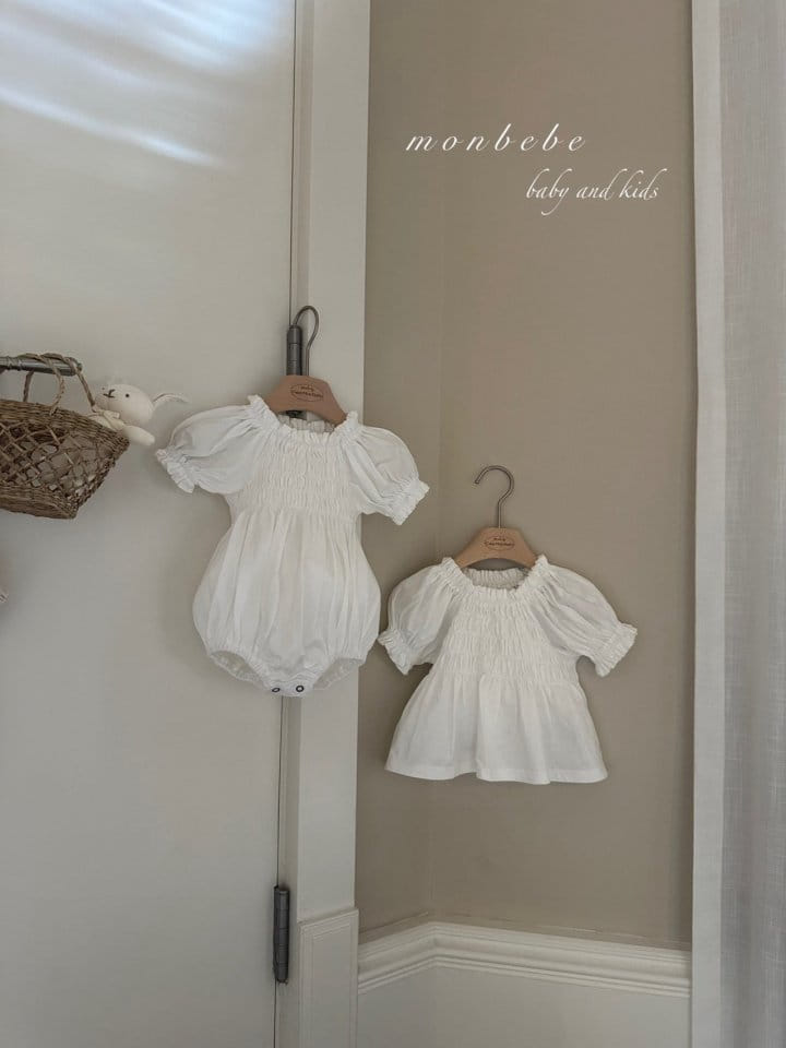 Monbebe - Korean Baby Fashion - #babyfashion - Pure Smoke Body Suit - 10