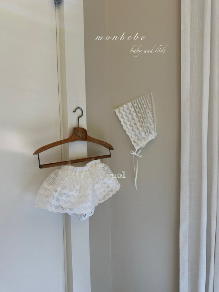 Monbebe - Korean Baby Fashion - #babyfashion - Lace Bloomers - 9