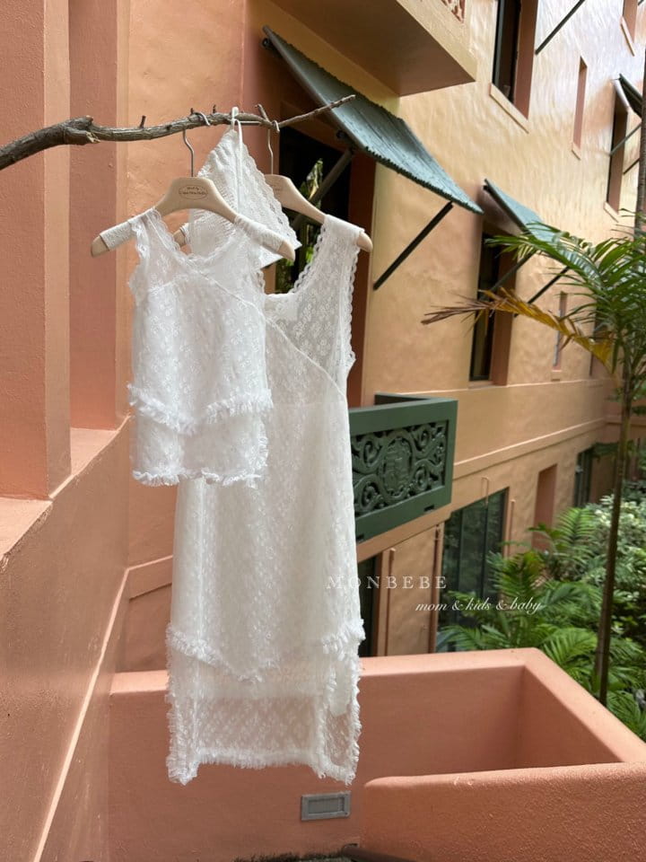 Monbebe - Korean Children Fashion - #childofig - More Lace One-Piece - 6
