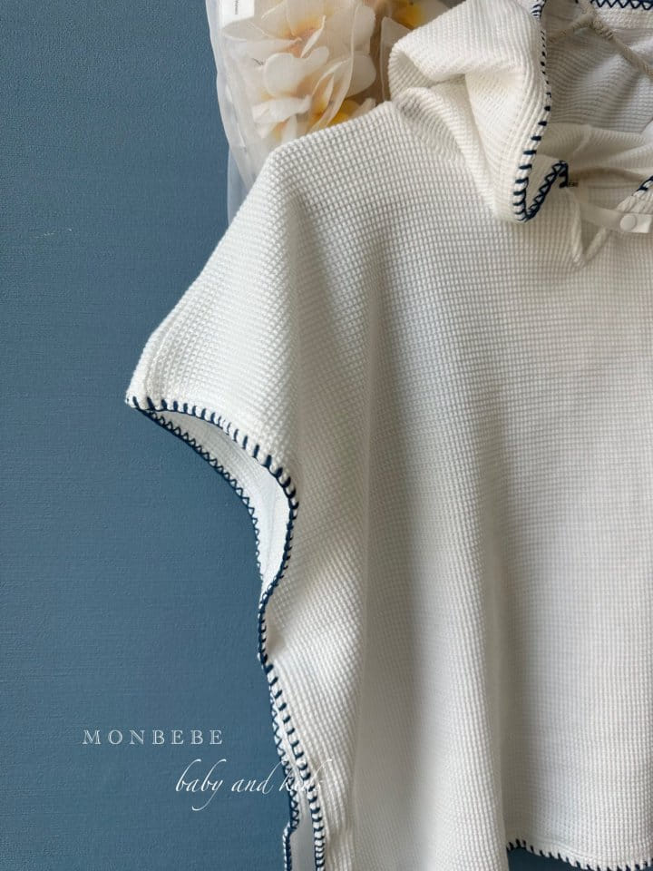 Monbebe - Korean Children Fashion - #magicofchildhood - Waffle Hoody Cover Up - 11