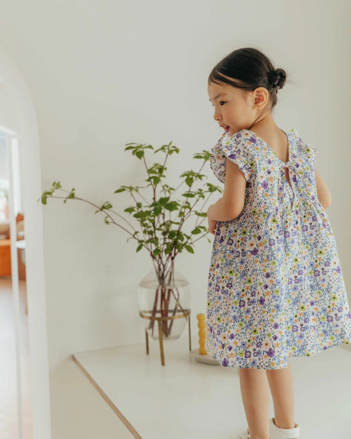 Moncher Chouchou - Korean Children Fashion - #littlefashionista - Lesia Frill One-Piece - 4