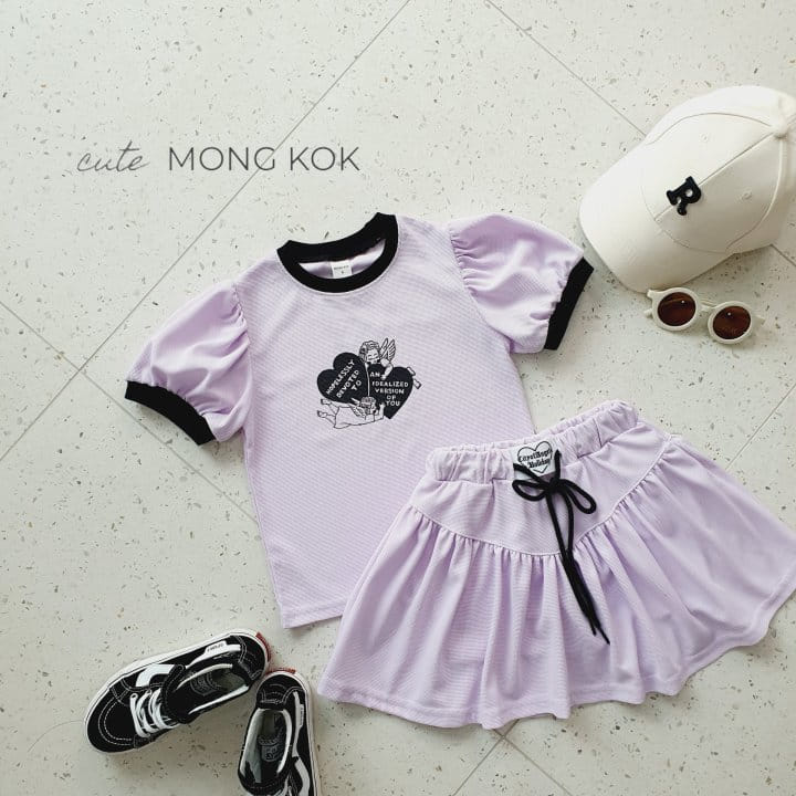 Mong Kok - Korean Children Fashion - #fashionkids - V Skirt Leggings - 11