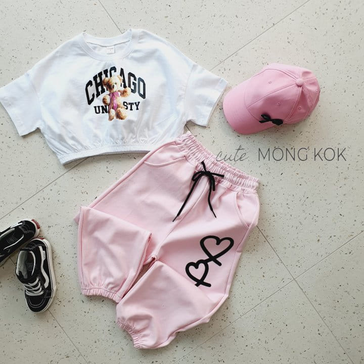 Mong Kok - Korean Children Fashion - #kidsshorts - Summer Heart Pants - 10