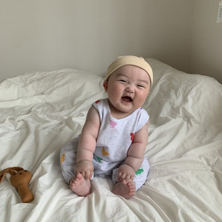 Moran - Korean Baby Fashion - #babyboutique - Summer Balloon Body Suit