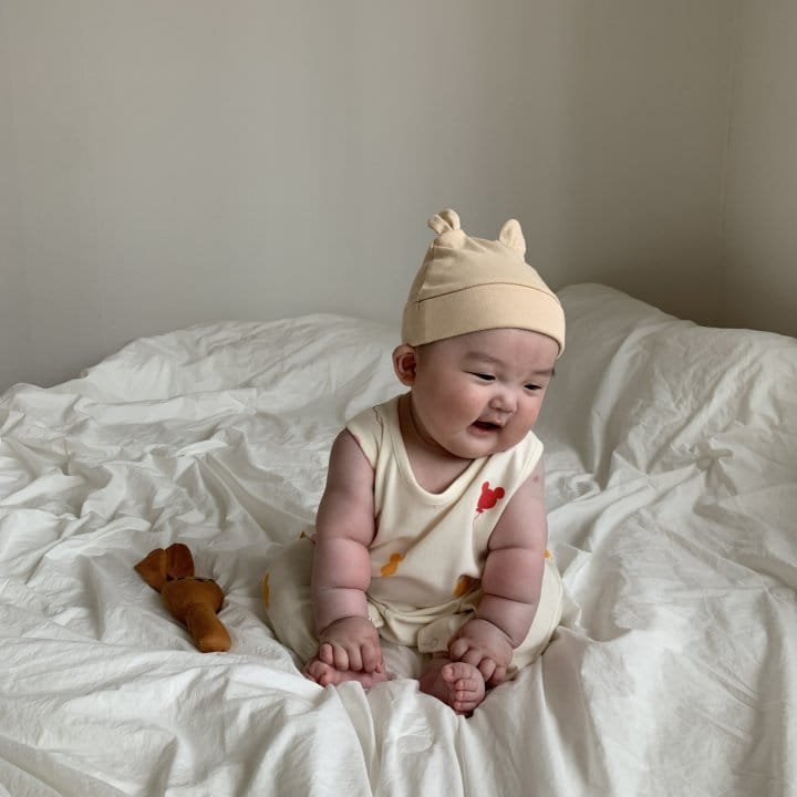 Moran - Korean Baby Fashion - #babyboutiqueclothing - Summer Balloon Body Suit - 2