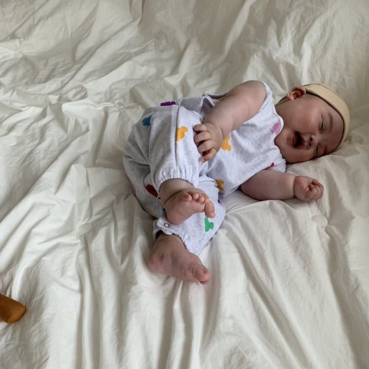 Moran - Korean Baby Fashion - #babylifestyle - Summer Balloon Body Suit - 7
