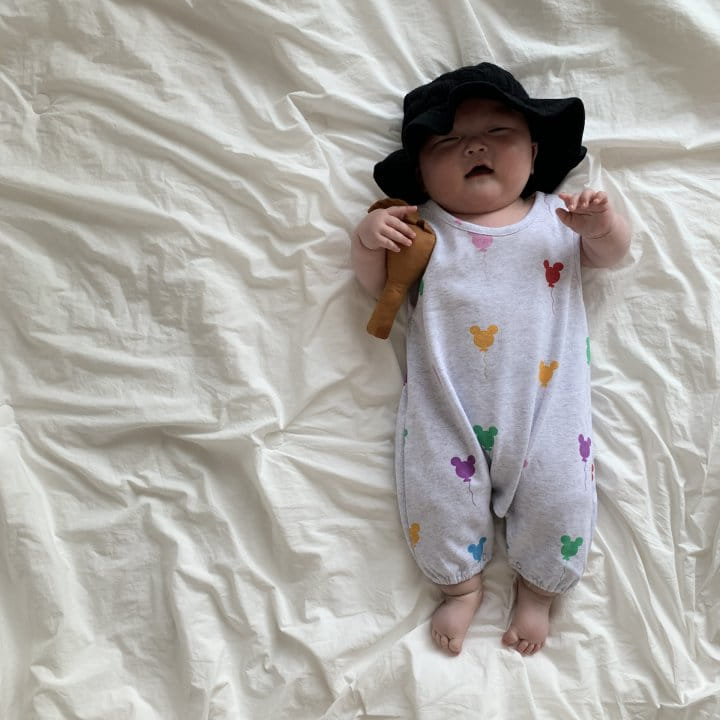 Moran - Korean Baby Fashion - #babyoninstagram - Summer Balloon Body Suit - 8
