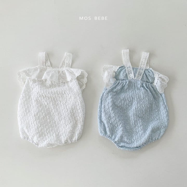 Mos Bebe - Korean Baby Fashion - #babyboutique - Angel Lace Body Suit - 6