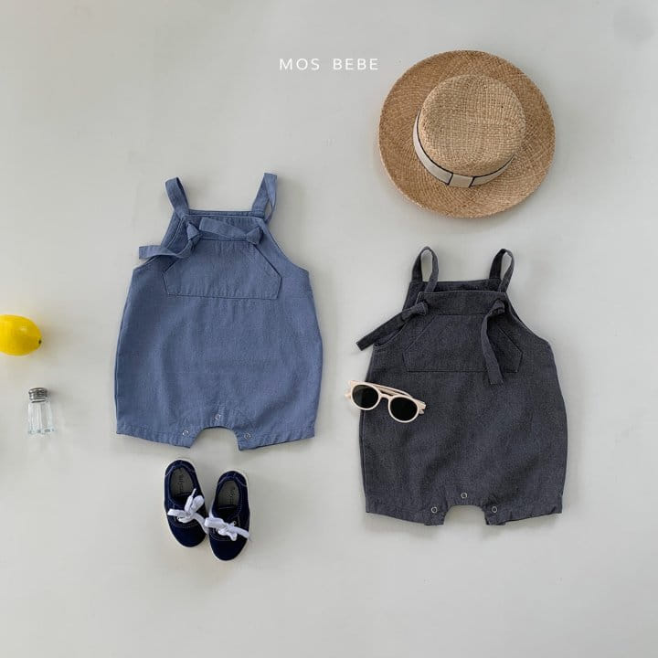 Mos Bebe - Korean Baby Fashion - #babyboutiqueclothing - Picnic Dneim Dungarees