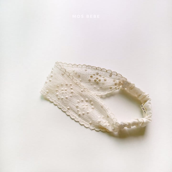 Mos Bebe - Korean Baby Fashion - #babyboutiqueclothing - Pure Hair Band Ribbon Hait Clip - 3